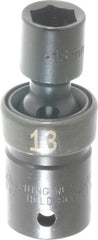 SK - 1/2" Drive 13mm Standard Universal Impact Socket - Benchmark Tooling