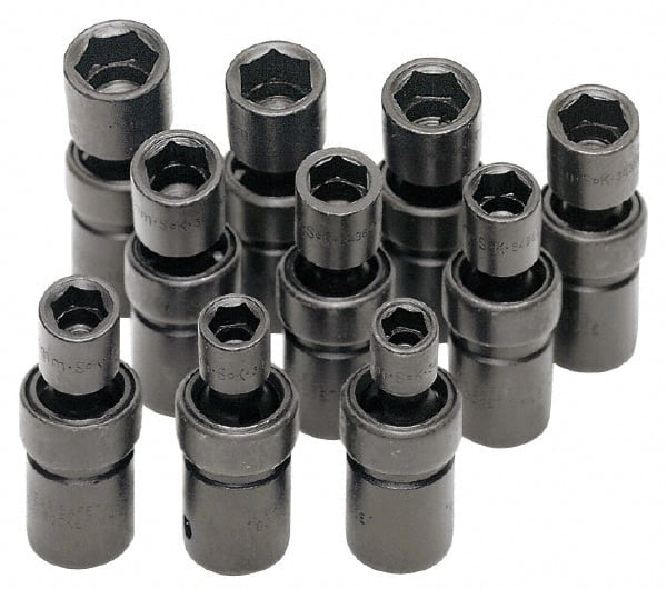 SK - 1/2" Drive 19mm Standard Universal Impact Socket - Benchmark Tooling