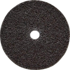3M - 2" Diam, 1/4" Face Width, 1/4" Center Hole, Medium Grade, Aluminum Oxide Deburring Wheel - Unitized, Hard Density 7 Grade, 22,100 RPM - Benchmark Tooling