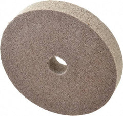 3M - 6" Diam, 1" Face Width, 1" Center Hole, Fine Grade, Aluminum Oxide Deburring Wheel - Unitized, Medium Density 5 Grade, 7,500 RPM - Benchmark Tooling