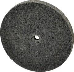 3M - 3" Diam, 1/4" Face Width, 1/4" Center Hole, Fine Grade, Silicon Carbide Deburring Wheel - Unitized, Hard Density 7 Grade, 18,100 RPM - Benchmark Tooling