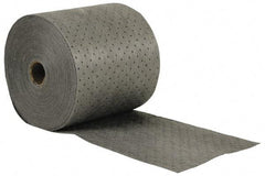 Brady SPC Sorbents - 25 Gal Capacity per Package, Universal Roll - 150' Long x 15" Wide, Gray, Polypropylene - Benchmark Tooling