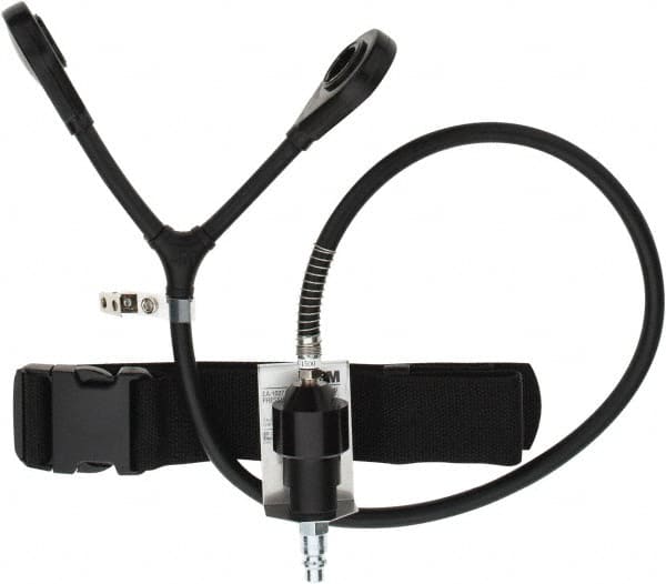 3M - Supplied Air (SAR) Dual Air Line Adapter Kits Compatible Hose Type: Low Pressure Mount: Front-Mounted - Benchmark Tooling