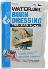 North - 4" Long x 4" Wide, General Purpose Gel Soaked Burn Dressing - White, Nonwoven Bandage - Benchmark Tooling