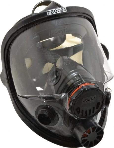 North - Series 7600, Size M/L Full Face Respirator - 5-Point Suspension, Threaded Connection - Benchmark Tooling