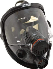 North - Series 7600, Size M/L Full Face Respirator - 5-Point Suspension, Threaded Connection - Benchmark Tooling