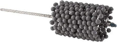 Brush Research Mfg. - 3" to 3-1/4" Bore Diam, 240 Grit, Silicon Carbide Flexible Hone - Extra Fine, 13-1/2" OAL - Benchmark Tooling