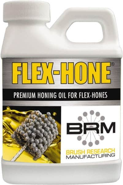 Brush Research Mfg. - Flex-Hone, 1 Qt Bottle Honing Fluid - Straight Oil, For Cutting - Benchmark Tooling