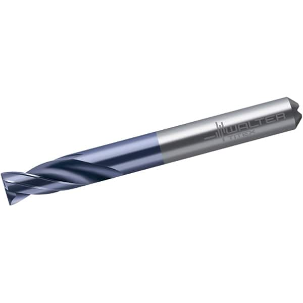 Walter-Titex - 8.3mm 180° Spiral Flute Solid Carbide Screw Machine Drill Bit - Benchmark Tooling