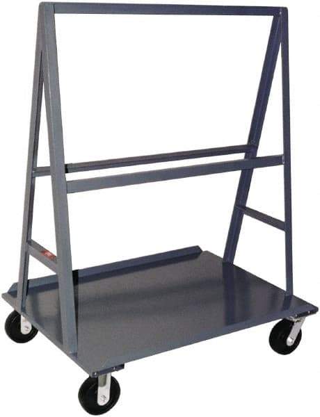 Jamco - 2,000 Lb Capacity Steel Panel Truck - 24" OAW, Phenolic Casters - Benchmark Tooling