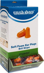 PRO-SAFE - Disposable, Uncorded, 32 dB Earplugs - Orange - Benchmark Tooling