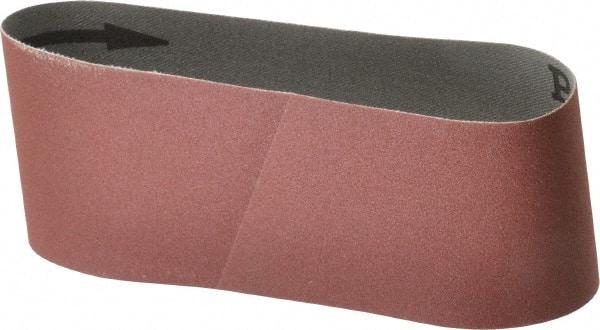 Porter-Cable - 2-1/2" Wide x 14" OAL, 180 Grit, Aluminum Oxide Abrasive Belt - Aluminum Oxide, Fine, Coated, X Weighted Cloth Backing - Benchmark Tooling