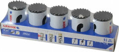 Lenox - 1-3/8" Diam, 1-1/2" Cutting Depth, Hole Saw - Bi-Metal Saw, Toothed Edge - Benchmark Tooling