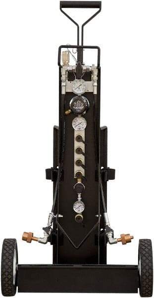 AIR Systems - SCBA/EEBA Multi-Pak Rescue Cart - Use with SAR & Self-Contained Breathing Apparatus (SCBA) - Benchmark Tooling