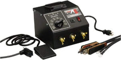 American Beauty - 110/120 Volt, 0 to 1,800 Watt, Resistance Soldering System - Includes Power Unit, Handpiece & Footswitch - Exact Industrial Supply