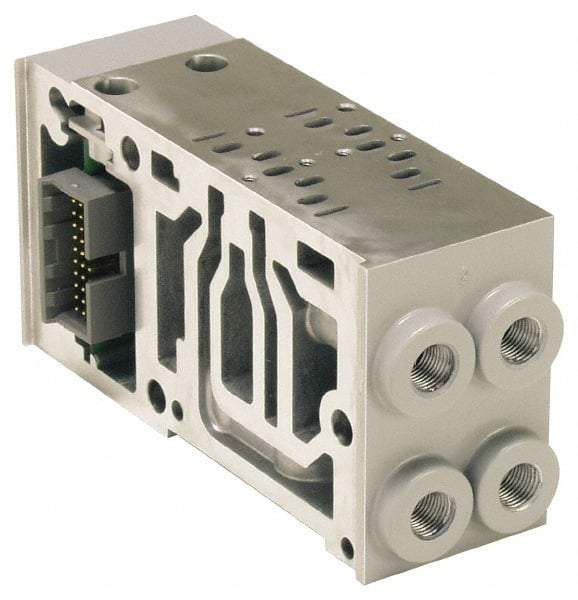 Parker - 1/4" NPT Port, For HA Solenoid Valves, Aluminum Solenoid Valve - 145 Max PSI, Buna-N Seal - Benchmark Tooling