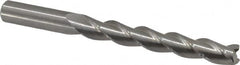 Kennametal - 3/8", 3 Flute, Single End, Solid Carbide, 0.03" Corner Radius End Mill - 4" OAL, 37° Helix, Right Hand Flute, 2-1/2" LOC, Right Hand Cut - Benchmark Tooling