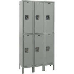 Hallowell - 6 Door, 2 Tier, Premium Wardrobe Lockers - Benchmark Tooling