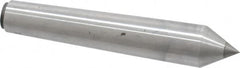 Made in USA - Carbide-Tipped Alloy Steel Standard Point Solid Dead Center - Jarno 5 Taper, 3-5/8" OAL - Benchmark Tooling