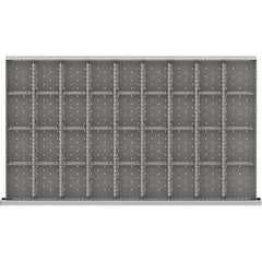LISTA - 36-Compartment Drawer Divider Layout for 3.15" High Drawers - Benchmark Tooling
