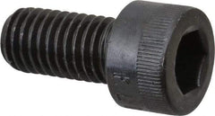 Made in USA - M10x1.50 Metric Coarse Hex Socket Drive, Socket Cap Screw - Grade 12.9 Alloy Steel, Black Oxide Finish, Fully Threaded, 20mm Length Under Head - Benchmark Tooling