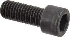 Made in USA - M12x1.75 Metric Coarse Hex Socket Drive, Socket Cap Screw - Grade 12.9 Alloy Steel, Black Oxide Finish, Fully Threaded, 30mm Length Under Head - Benchmark Tooling