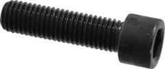 Made in USA - M12x1.75 Metric Coarse Hex Socket Drive, Socket Cap Screw - Grade 12.9 Alloy Steel, Black Oxide Finish, Fully Threaded, 45mm Length Under Head - Benchmark Tooling