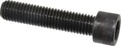 Made in USA - M12x1.75 Metric Coarse Hex Socket Drive, Socket Cap Screw - Grade 12.9 Alloy Steel, Black Oxide Finish, Fully Threaded, 55mm Length Under Head - Benchmark Tooling
