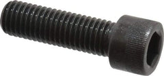 Made in USA - M12x1.75 Metric Coarse Hex Socket Drive, Socket Cap Screw - Grade 12.9 Alloy Steel, Black Oxide Finish, Fully Threaded, 40mm Length Under Head - Benchmark Tooling