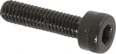 Made in USA - M4x0.70 Metric Coarse Hex Socket Drive, Socket Cap Screw - Grade 12.9 Alloy Steel, Black Oxide Finish, Fully Threaded, 16mm Length Under Head - Benchmark Tooling