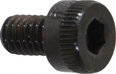 Made in USA - M4x0.70 Metric Coarse Hex Socket Drive, Socket Cap Screw - Grade 12.9 Alloy Steel, Black Oxide Finish, Fully Threaded, 6mm Length Under Head - Benchmark Tooling