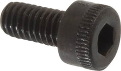 Made in USA - M4x0.70 Metric Coarse Hex Socket Drive, Socket Cap Screw - Grade 12.9 Alloy Steel, Black Oxide Finish, Fully Threaded, 8mm Length Under Head - Benchmark Tooling