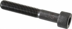 Made in USA - M8x1.25 Metric Coarse Hex Socket Drive, Socket Cap Screw - Grade 12.9 Alloy Steel, Black Oxide Finish, Partially Threaded, 50mm Length Under Head - Benchmark Tooling