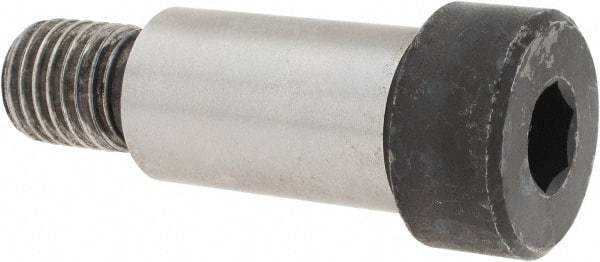 Made in USA - 1" Shoulder Diam x 1-3/4" Shoulder Length, 3/4-10 UNC, Hex Socket Shoulder Screw - 4000 Alloy Steel, Uncoated, 1-5/16" Head Diam - Benchmark Tooling