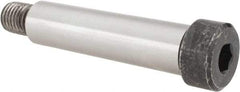 Made in USA - 1" Shoulder Diam x 4" Shoulder Length, 3/4-10 UNC, Hex Socket Shoulder Screw - 4000 Alloy Steel, Uncoated, 1-5/16" Head Diam - Benchmark Tooling