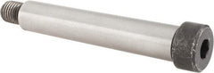 Made in USA - 1" Shoulder Diam x 5-1/2" Shoulder Length, 3/4-10 UNC, Hex Socket Shoulder Screw - 4000 Alloy Steel, Uncoated, 1-5/16" Head Diam - Benchmark Tooling