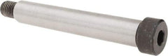 Made in USA - 1" Shoulder Diam x 6" Shoulder Length, 3/4-10 UNC, Hex Socket Shoulder Screw - 4000 Alloy Steel, Uncoated, 1-5/16" Head Diam - Benchmark Tooling