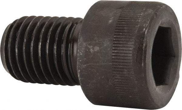 Made in USA - 1-8 UNC Hex Socket Drive, Socket Cap Screw - Alloy Steel, Black Oxide Finish, Fully Threaded, 1-1/2" Length Under Head - Benchmark Tooling