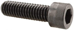 Made in USA - 5/16-18 UNC Hex Socket Drive, Socket Cap Screw - Alloy Steel, Black Oxide Finish, Fully Threaded, 1-1/8" Length Under Head - Benchmark Tooling