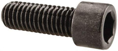 Made in USA - 7/16-14 UNC Hex Socket Drive, Socket Cap Screw - Alloy Steel, Black Oxide Finish, Fully Threaded, 1-1/4" Length Under Head - Benchmark Tooling