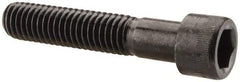 Made in USA - 7/16-14 UNC Hex Socket Drive, Socket Cap Screw - Alloy Steel, Black Oxide Finish, Partially Threaded, 2-1/4" Length Under Head - Benchmark Tooling