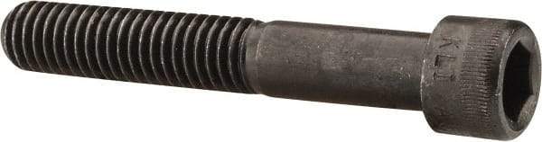 Made in USA - 7/16-14 UNC Hex Socket Drive, Socket Cap Screw - Alloy Steel, Black Oxide Finish, Partially Threaded, 2-3/4" Length Under Head - Benchmark Tooling