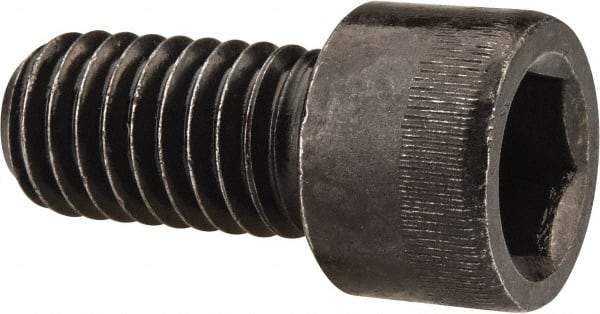 Made in USA - 7/16-14 UNC Hex Socket Drive, Socket Cap Screw - Alloy Steel, Black Oxide Finish, Fully Threaded, 7/8" Length Under Head - Benchmark Tooling