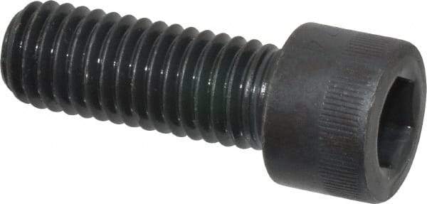 Made in USA - 1/2-13 UNC Hex Socket Drive, Socket Cap Screw - Alloy Steel, Black Oxide Finish, Fully Threaded, 1-3/8" Length Under Head - Benchmark Tooling