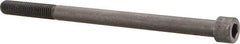 Made in USA - 1/2-13 UNC Hex Socket Drive, Socket Cap Screw - Alloy Steel, Black Oxide Finish, Partially Threaded, 8" Length Under Head - Benchmark Tooling