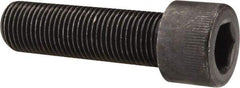 Made in USA - 1/2-20 UNF Hex Socket Drive, Socket Cap Screw - Alloy Steel, Black Oxide Finish, Fully Threaded, 1-3/4" Length Under Head - Benchmark Tooling