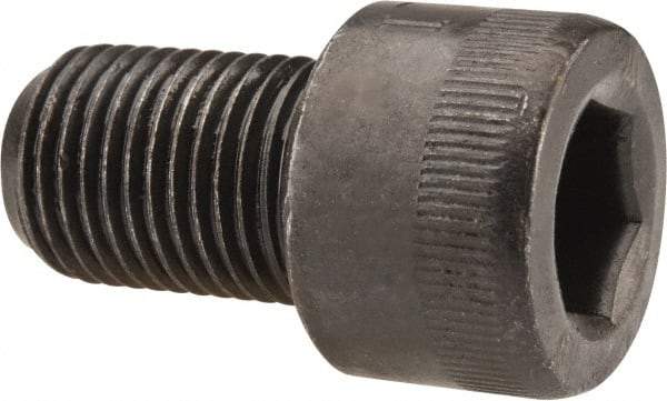 Made in USA - 1/2-20 UNF Hex Socket Drive, Socket Cap Screw - Alloy Steel, Black Oxide Finish, Fully Threaded, 3/4" Length Under Head - Benchmark Tooling