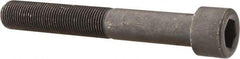 Made in USA - 5/8-18 UNF Hex Socket Drive, Socket Cap Screw - Alloy Steel, Black Oxide Finish, Partially Threaded, 4-1/2" Length Under Head - Benchmark Tooling