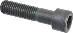 Made in USA - 3/4-10 UNC Hex Socket Drive, Socket Cap Screw - Alloy Steel, Black Oxide Finish, Partially Threaded, 3" Length Under Head - Benchmark Tooling