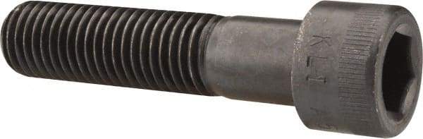 Made in USA - 3/4-10 UNC Hex Socket Drive, Socket Cap Screw - Alloy Steel, Black Oxide Finish, Partially Threaded, 3-1/4" Length Under Head - Benchmark Tooling